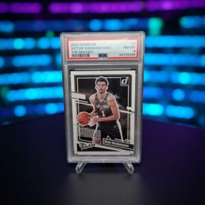 Victor Wembanyama 2023 Donruss The Rookies #1 PSA 8 - Certifié Vaulty