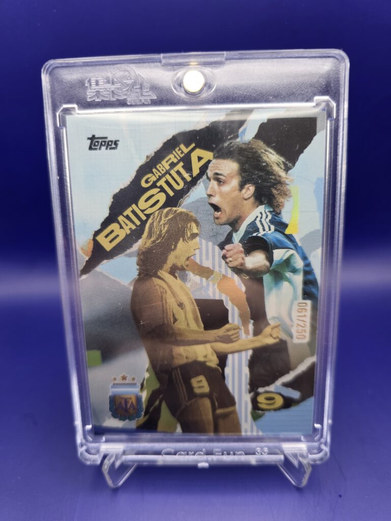 Gabriel Batistuta RC — Topps Argentine 2024 Numerotee 61/250 Certifie Vaulty