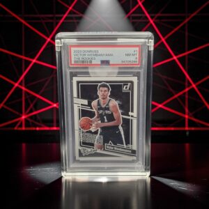 Victor Wembanyama RC 2023 Donruss The Rookies #1 PSA 8 — Vaulty Certified