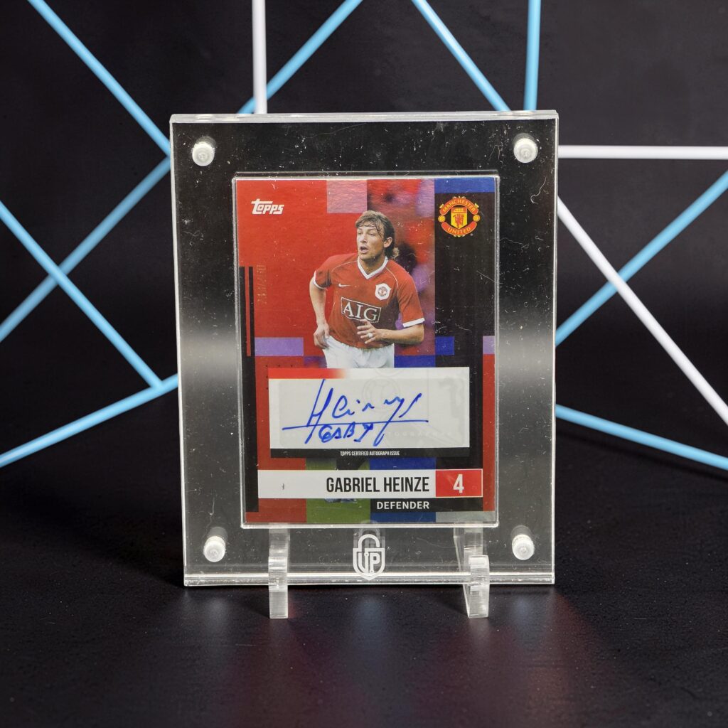 Gabriel Heinze 243/250 Topps Manchester United 2025 Autographe — Vaulty Certified