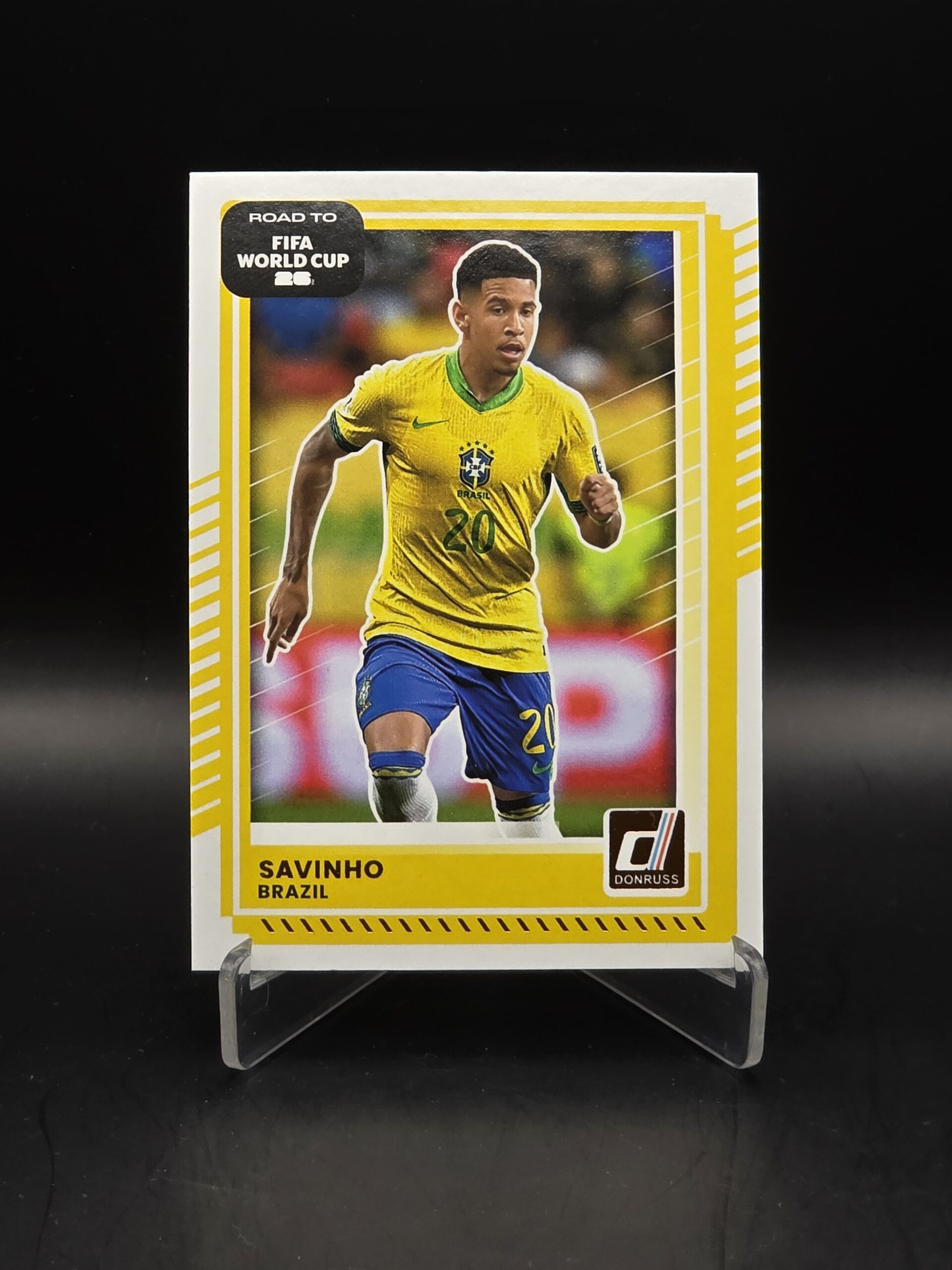 Savinho · Panini Donruss Road to FIFA World Cup 26 · 2025-26 · n°186 · Brésil